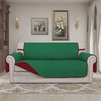 Easy-Going Reversible Couch Cover, 2 Cushion Sofa, Water Resistant Mat - Image 2