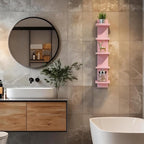 Homaterial 5 Tier Wall Shelf Unit, Decorative Wall Mount Vertical Shelving - Image 4
