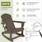 Plastic Adirondack Chair - Image 4