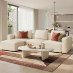 Welzona 103" Modular Sectional Sofa, Minimalist Comfy Cloud Couch Sectional - Image 3