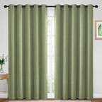 Yakamok Room Darkening Curtains 70x84 inch Length Sage Green-Living Room | 2 by Yakamok