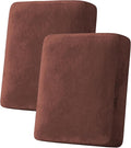 H.VERSAILTEX Velvet Stretch Couch Cushion Cover Plush Cushion Slipcover by HVERSAILTEX