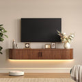 55" Floating TV Stand with Power Outlet by ONBRILL