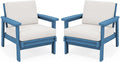 SERWALL HDPE Outdoor Couch Set of 2 by SERWALL