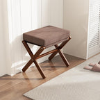 BAMBOOHOMIE Foldable Foot Stool Ottoman, Modern Foot Rest - Image 6