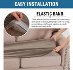 H.VERSAILTEX Velvet Stretch Individual Couch Cushion Cover Plush Cushion - Image 4