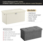 DocSafe Storage Ottoman Bench - Image 9