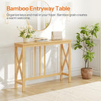 HOOBRO Narrow Console Table, Sofa Table - Image 5