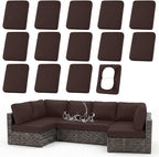 Waterproof Outdoor Cushion Covers, Stretch Patio Slipcovers | UV Resistant by hyha