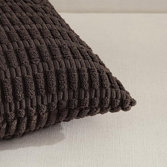 Fancy Homi 4 Packs Decorative Throw Pillow Covers - Image 3