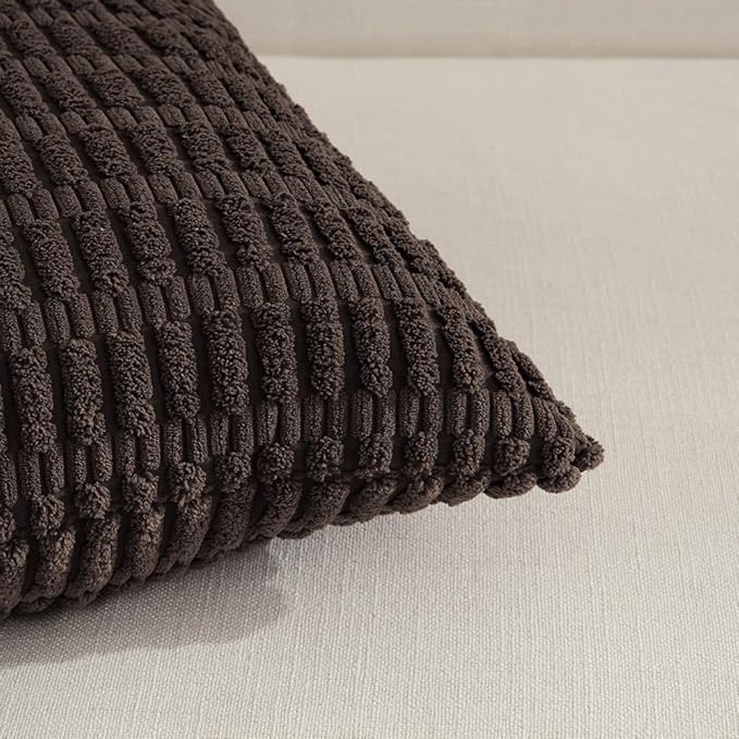 Fancy Homi 4 Packs Decorative Throw Pillow Covers - Image 3