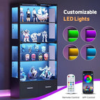 Lamtor Display Cabinet with Glass Doors - Image 3