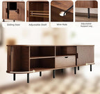 86.6" Mid-Century TV Stand - Image 6
