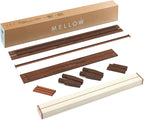 Mellow Naturalista Classic 12-Inch Solid Wood Platform Bed | Wooden Slats - Image 7