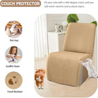 ALIECOM 100% Waterproof Recliner Sectional Couch Covers L Shape Stretch Corner - Image 6