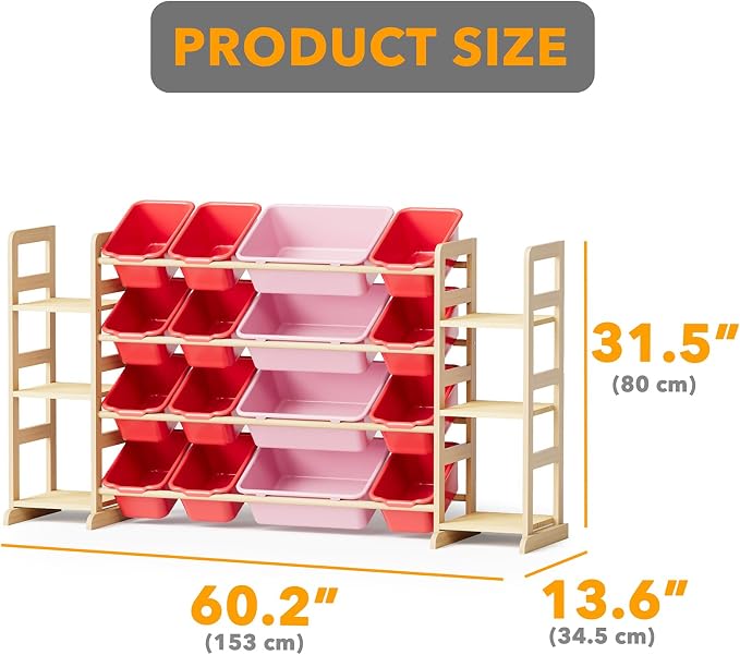 SpaceAid Toy Storage Organizer - Image 2
