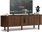ZttRiee TV Stand for TVs up to 60 Inch, Entertainment Center - Image 7