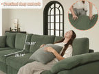 EASE MOOSE Sectional Modular Sofa, FSC Certified Oversized U Shape Sectional - Image 6
