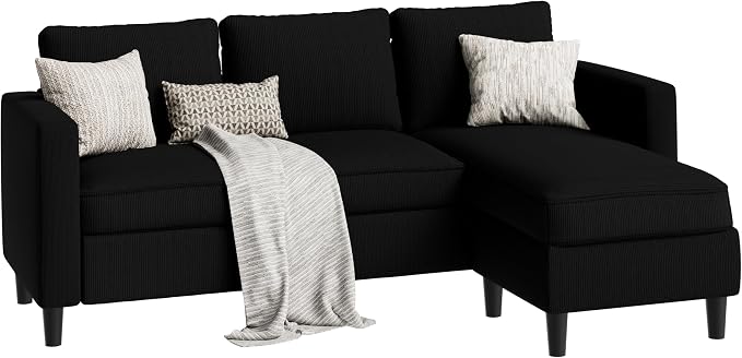 SUNLEI L-Shaped Sectional Sofa, Sectional Couches by SUNLEI
