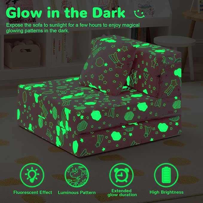 MeMoreCool Glow Tri-fold Sofa Bed - Image 8