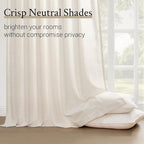 Topfinel Pinch Pleated 94 Inch Curtains 2 Panels - Image 5