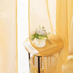 MIULEE 2 Panels Fall Sheer Curtains - Image 6
