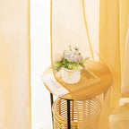 MIULEE 2 Panels Fall Sheer Curtains - Image 6