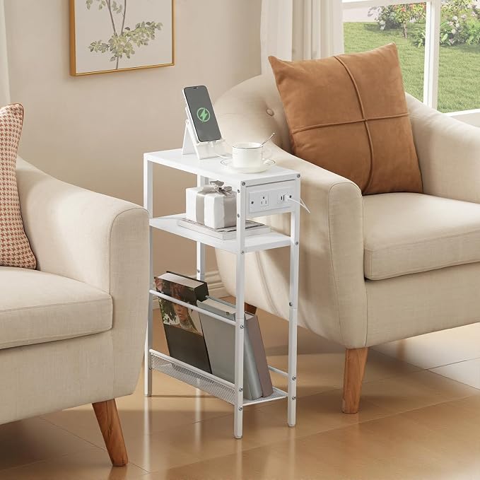 HOOBRO Small Narrow Side Table - Image 2