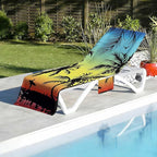 Irisbell Lounge Chair Towel Cover - Image 2