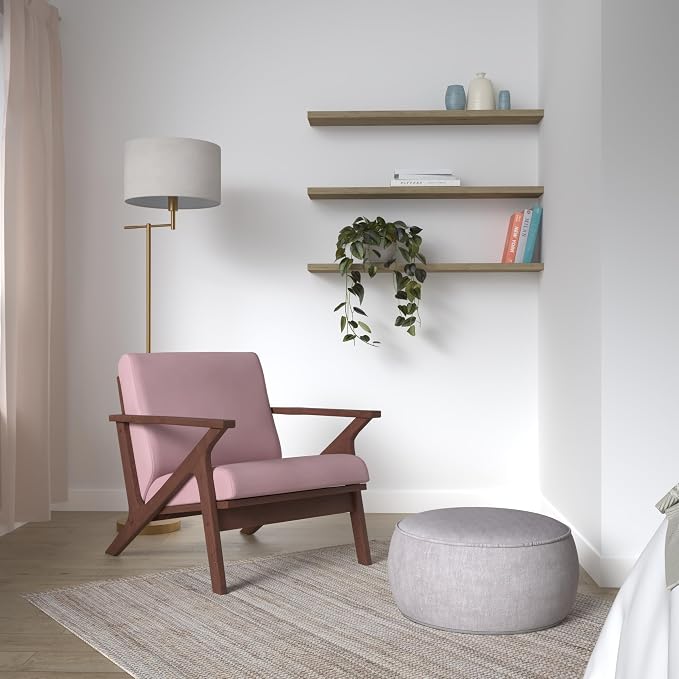 Zola Mid Century Modern Accent Chair Arm Chair: The Perfect Reading, Living Room - Image 2