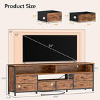 Furologee 63 Inch Entertainment Center, TV Stand - Image 3