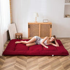 MAXYOYO Japanese Floor Mattress Futon Mattress, Thicken Sleeping Pad Foldable - Image 4
