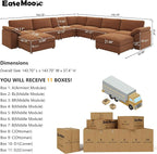 EASE MOOSE Oversized Modular Sectional Sofa - Image 2