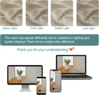 Chyhomenyc Semi Sheer Curtains 63 Inch Length 2 Panels - Image 3