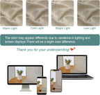 Chyhomenyc Semi Sheer Curtains 84 Inches Long 2 Panels Set, Light Filtering - Image 3