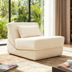 Fold Out Chair Bed, Folding Sofa Bed, 3 in 1 Convertible Sleeper Chair Bed by KAPEETOO