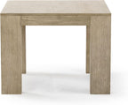 Plank+Beam Modern Square Corner Table, Slim Side Table - Image 5