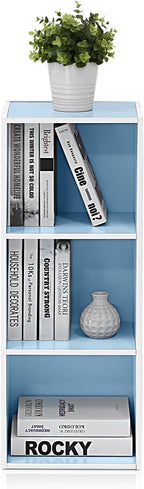 Furinno LUDER Book Shelf, 3-Cube Bookshelf, Bookcase - Image 6