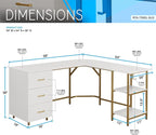 Techni Mobili L Shaped Desk - Image 3