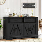 56" Large Wooden Buffet Cabinet by LegacyAmerhomeDirect