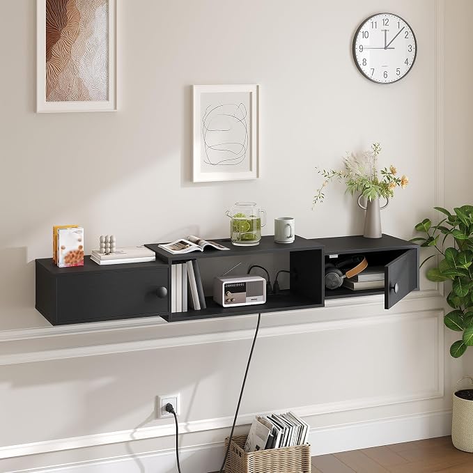 HOOBRO 55" Floating TV Stand - Image 5