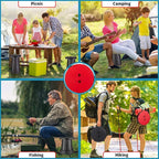Boreeman Upgraded Folding Stool Lightweight Yet More Sturdy - Image 7