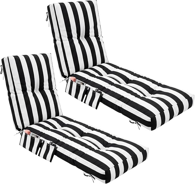 Kigley Outdoor Chaise Lounge Cushions by Kigley