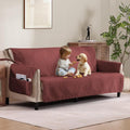 Quilted Grand Sofa Covers Washable, Couch Cover by Pamhaven