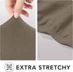 PureFit Super Stretch Chair Covers Fleece Couch Covers - Image 4