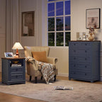 Joaxswe Farmhouse 6 Drawer Dresser - Image 7