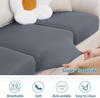 Milk Silk Couch Cushion Covers, Sofa Covers Washable - Image 5