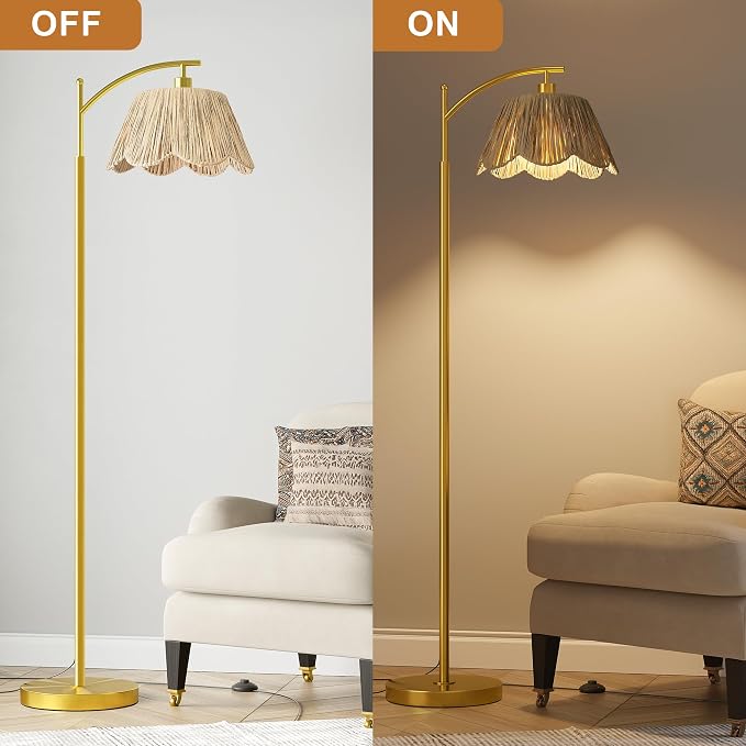 Oneach Arc Floor Lamp for Living Room - Image 5