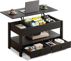 WLIVE Coffee Table, Lift Top Coffee Table by WLIVE