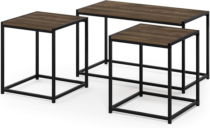Furinno Camus Modern Living Room Coffee Table - Image 5
